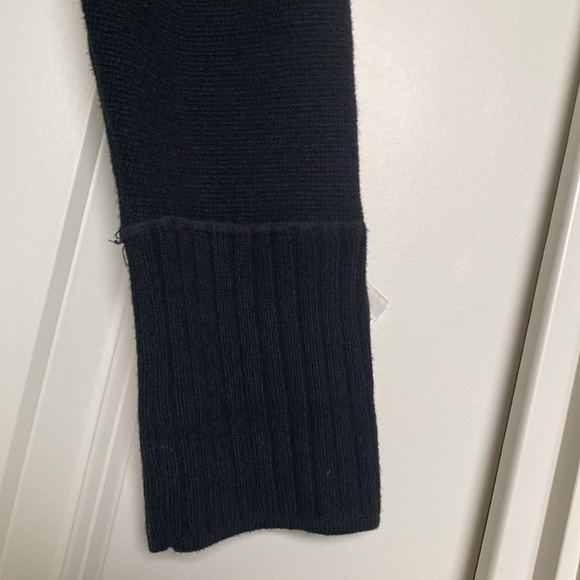 Charter Club knit Cardigan Womens XL Black Gold buttons shawl collar Luxury - Picture 7 of 12